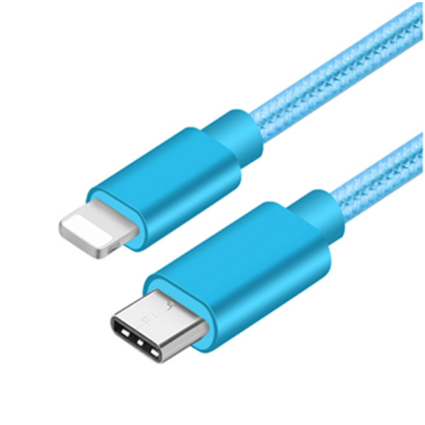 TYPE C MALE TO LIGHTING 蓝色