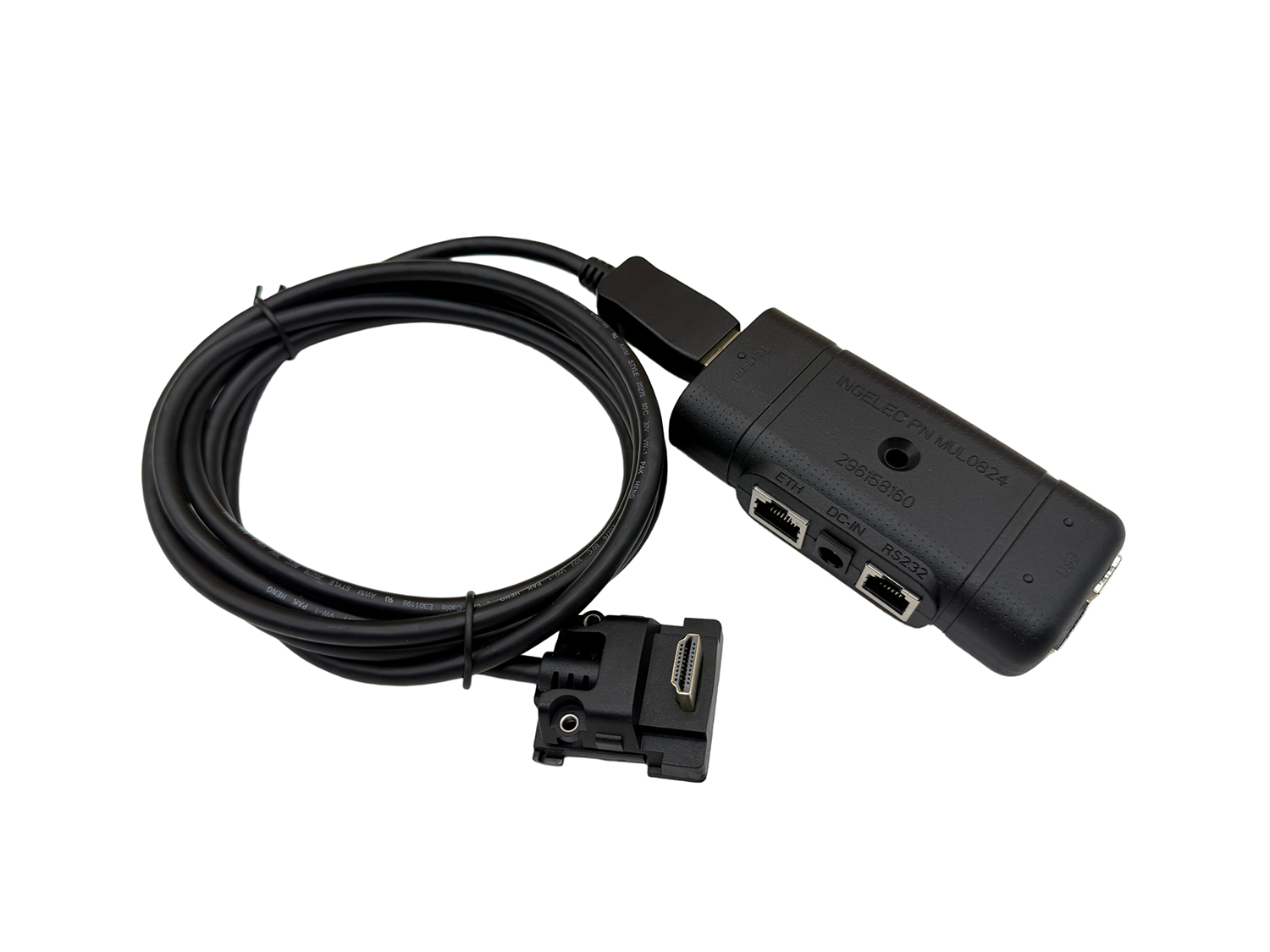 HDMI  网口  串口  电源工业转接盒线束