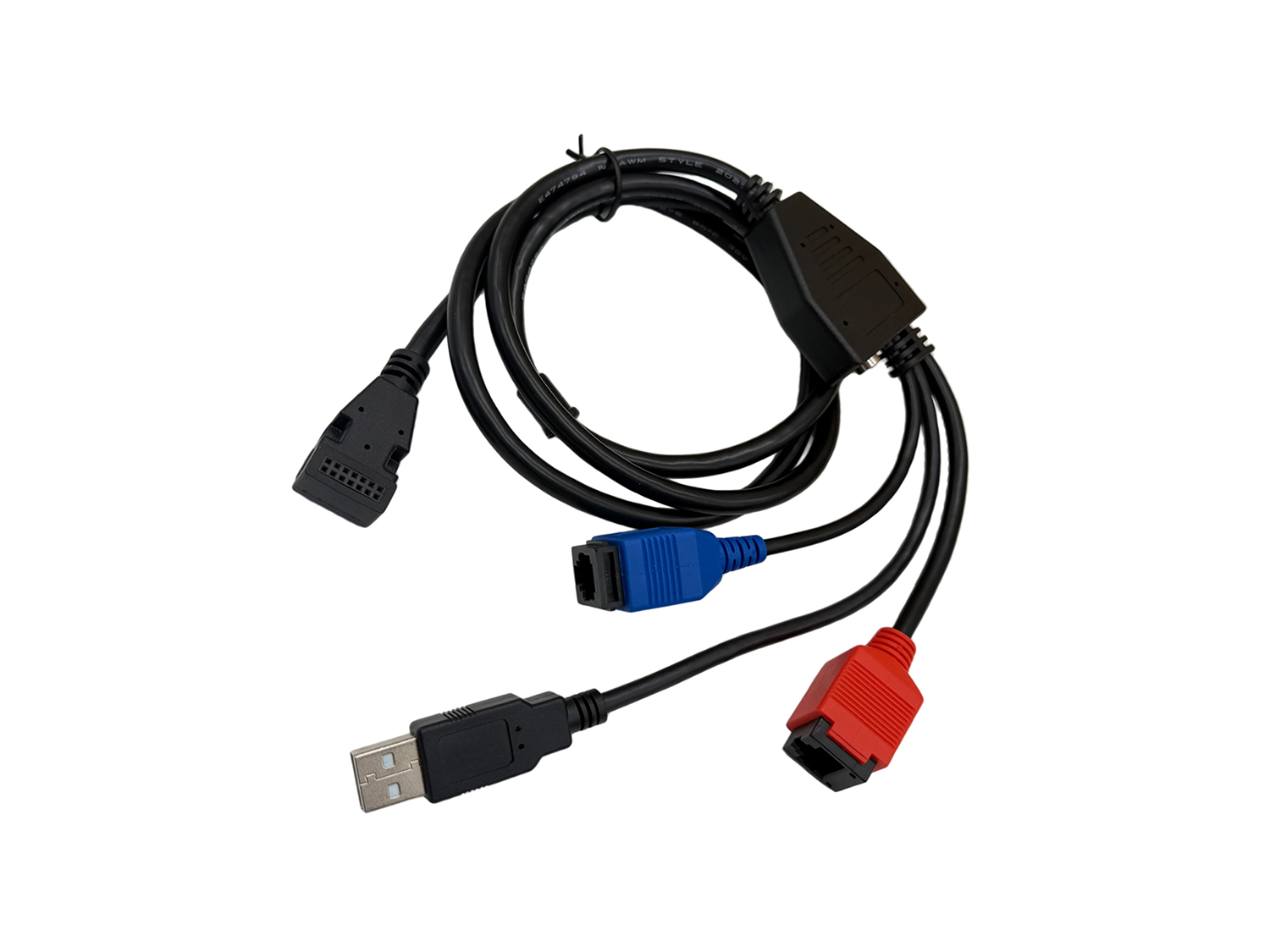 USB+RJ45 转 USB、网口多功能转接 Y 型线